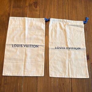 2 Louis Vuitton Dust Bags (19 x 11 in.)